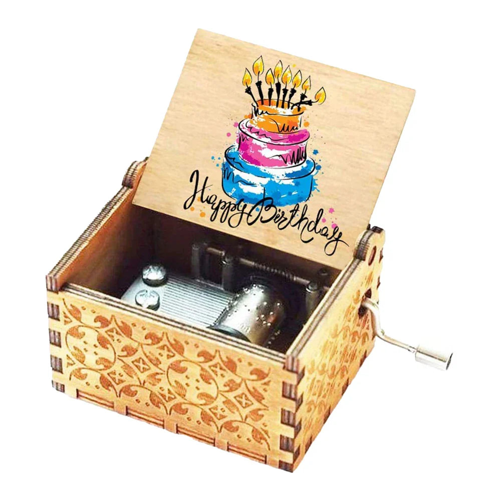 Wooden Birthday Crank