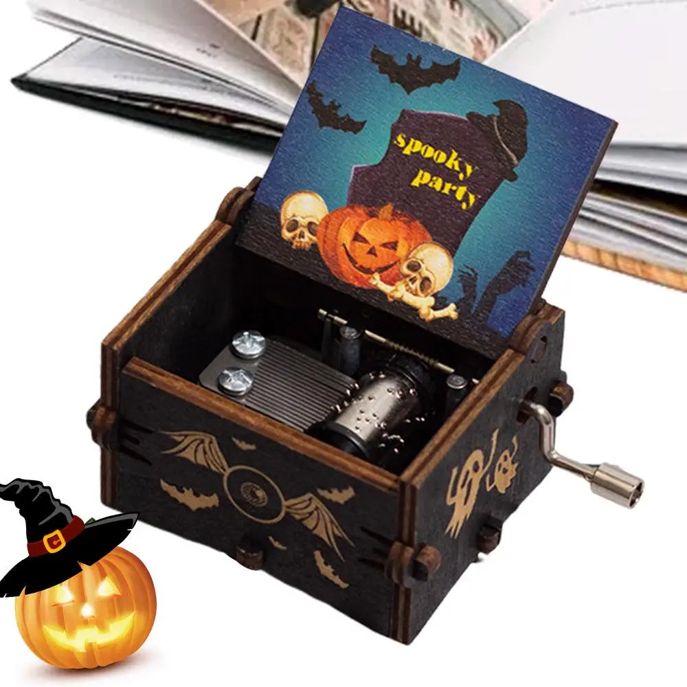 Vintage Halloween Music Box
