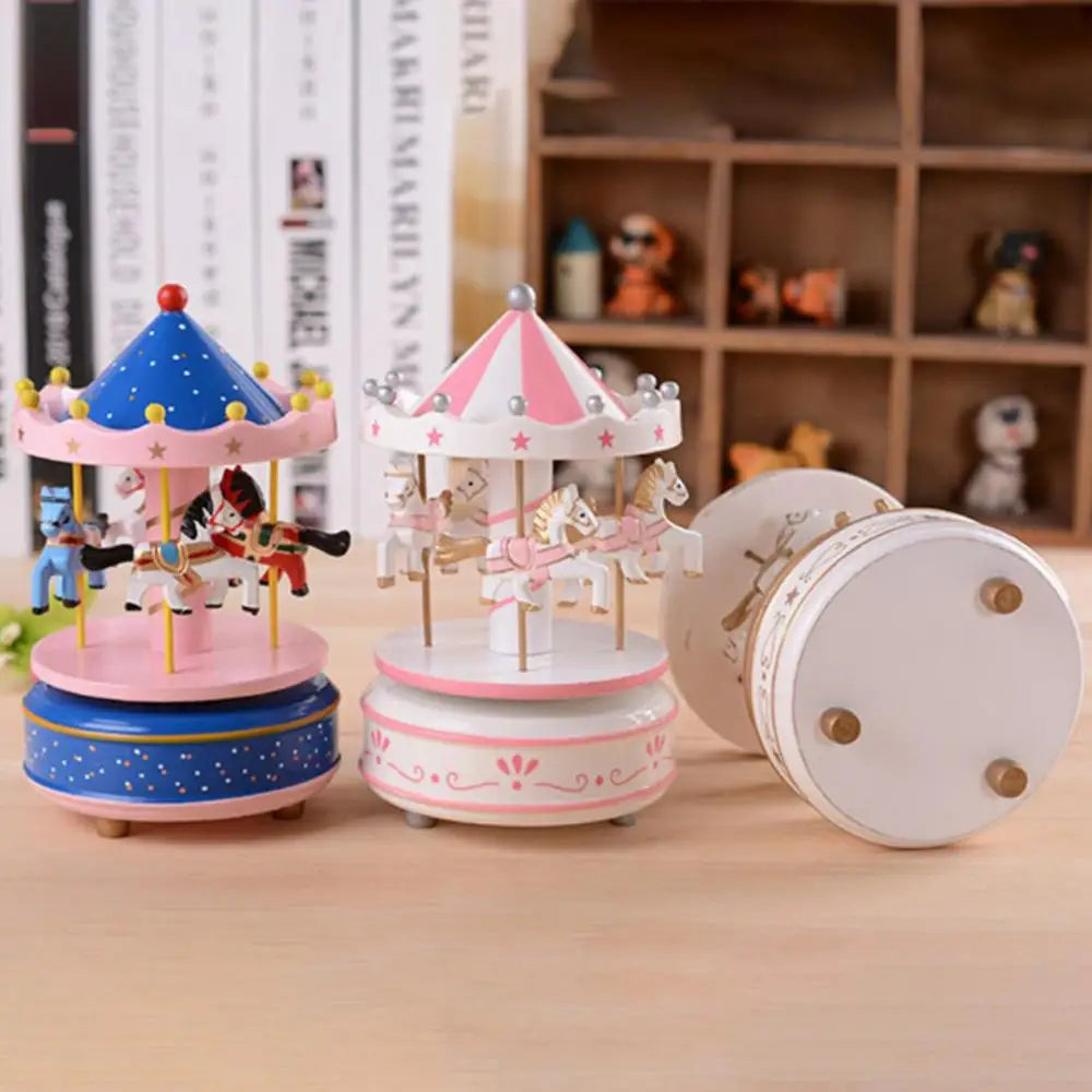 Carousel Xmas Vintage