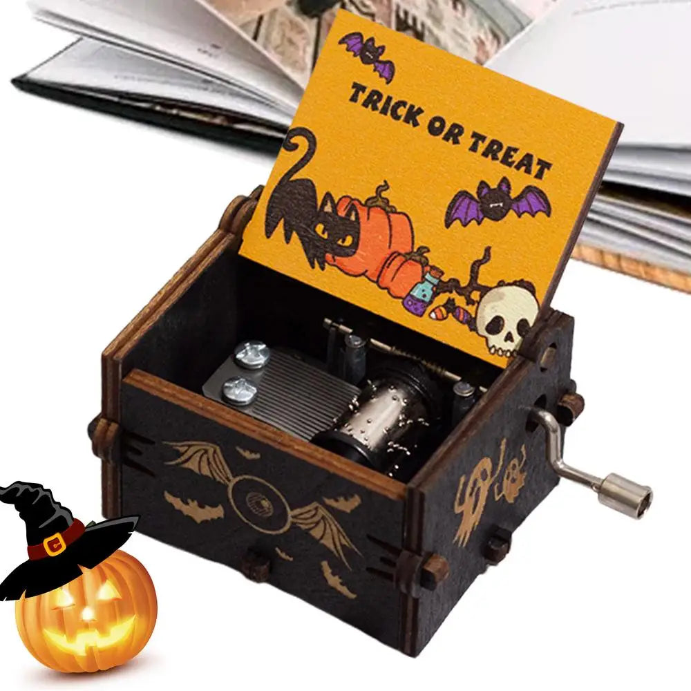 Vintage Halloween Music Box