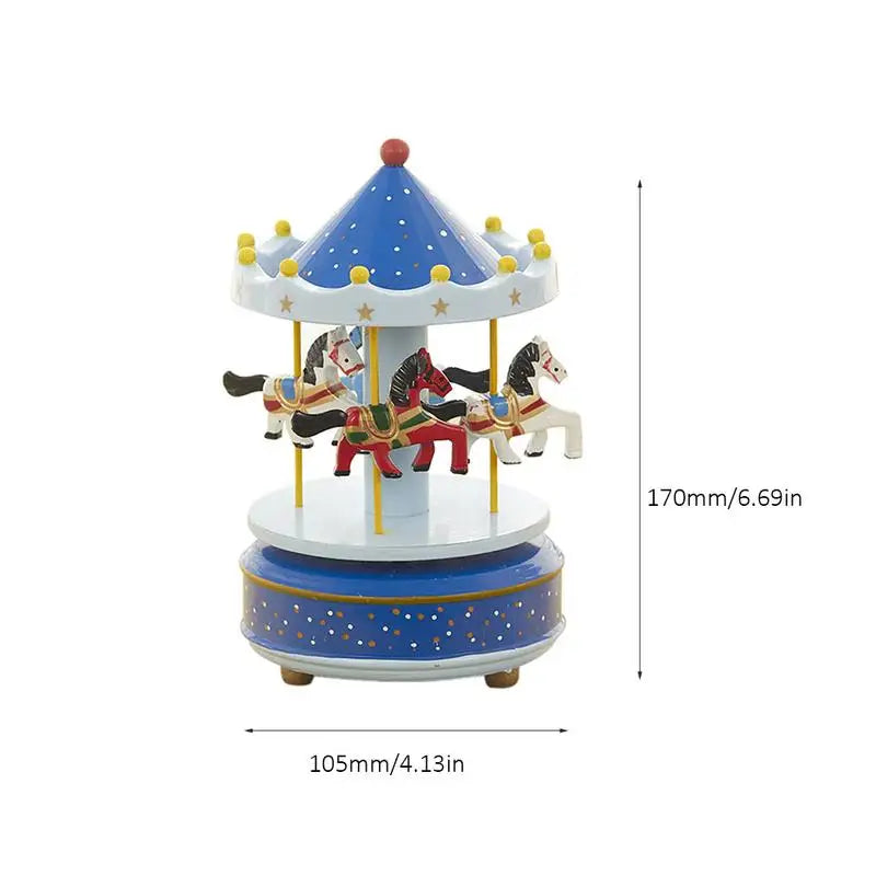 Carousel Xmas Vintage