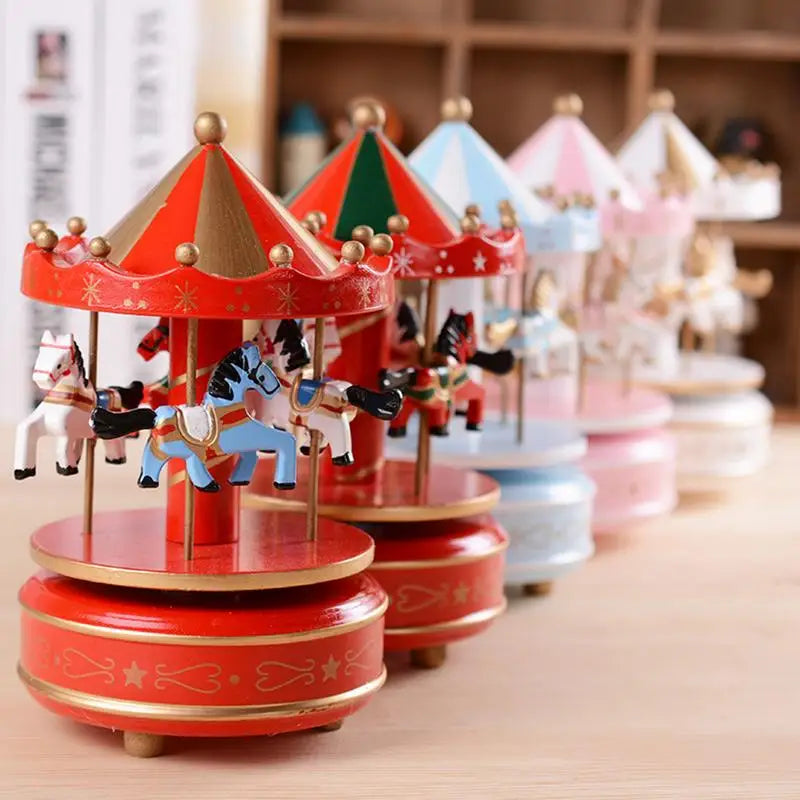 Carousel Xmas Vintage