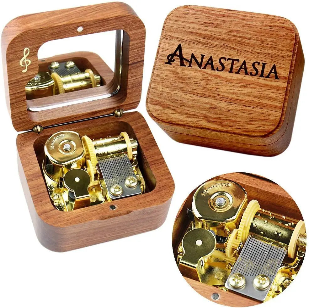 Anastasia Music Box Rosewood