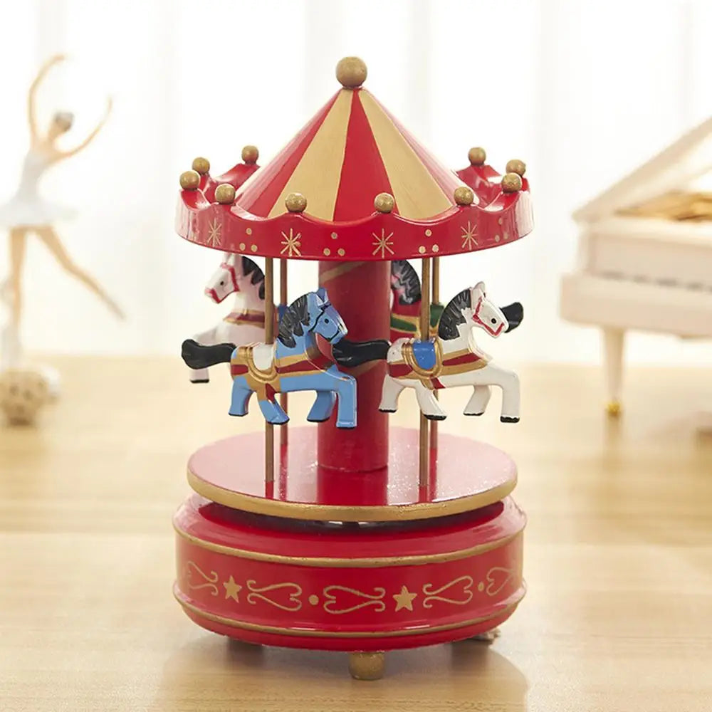 Carousel Xmas Vintage