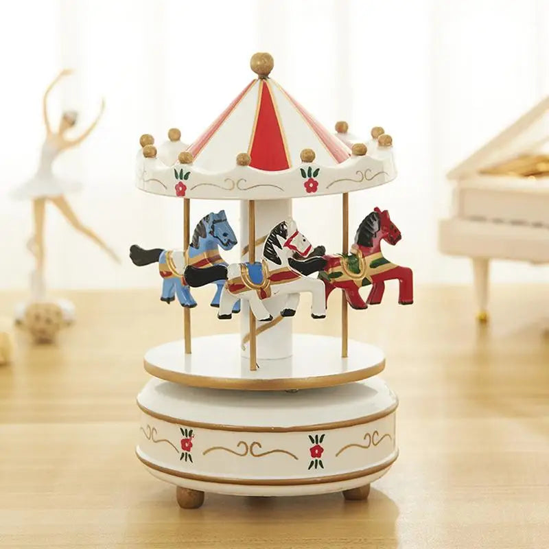 Carousel Xmas Vintage