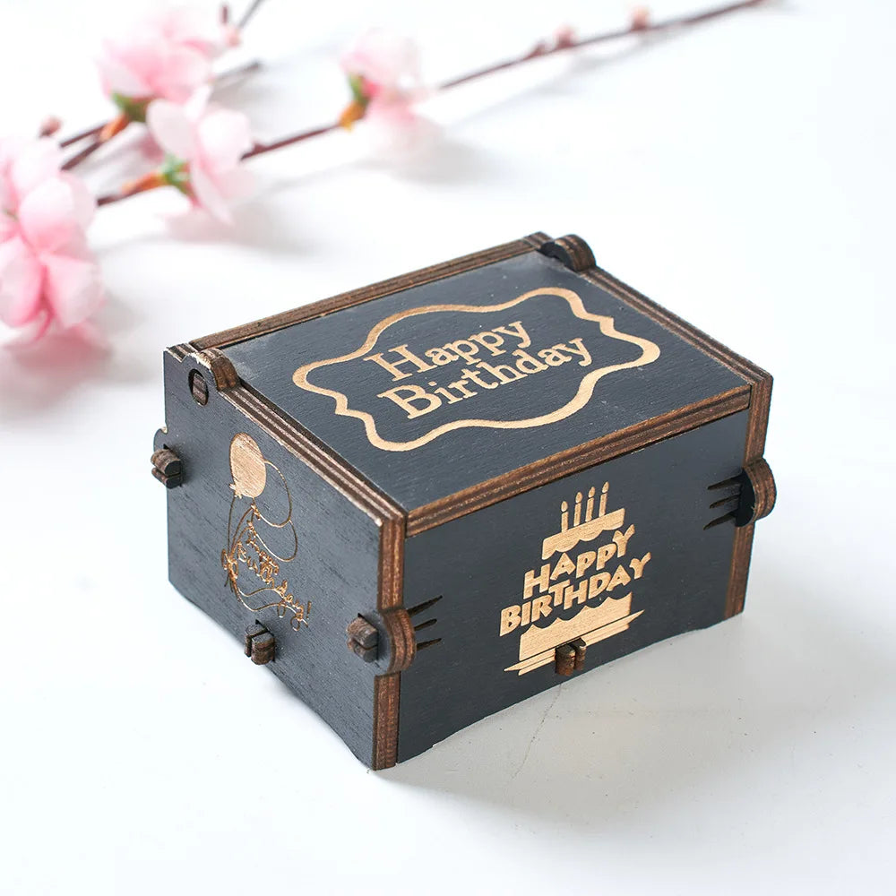 Wooden Birthday Crank