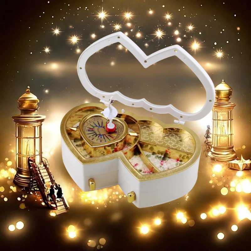 Heart Trinket Box By Music Box