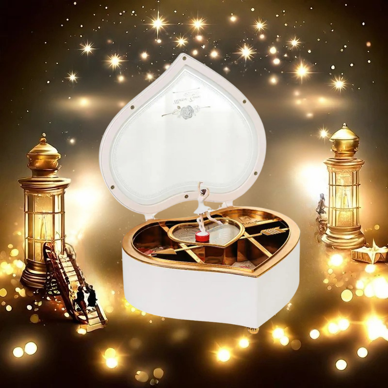 Trinket Ballerina Box By Music Box