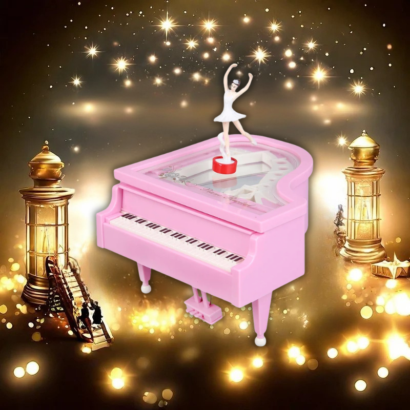 Romantic Ballerina Box By Music Box