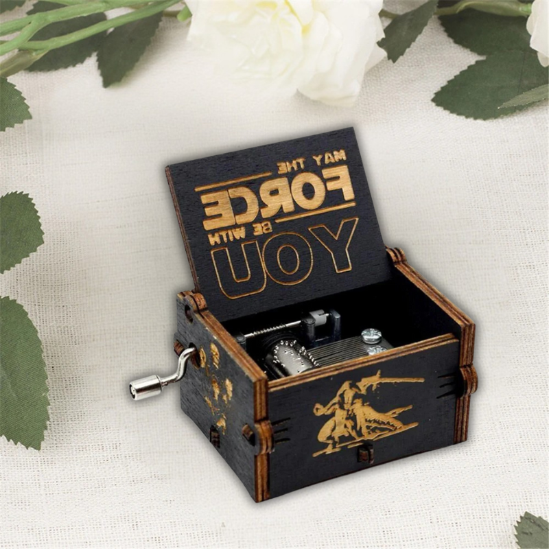 Wooden Star Wars By Music Box