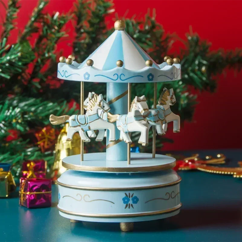 Christmas Carousel Octave By Music Box