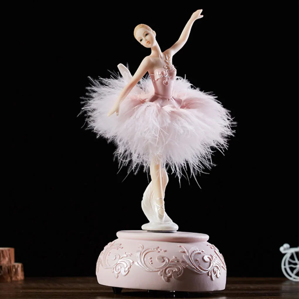 Elegant Ballerina Music Box By Music Box