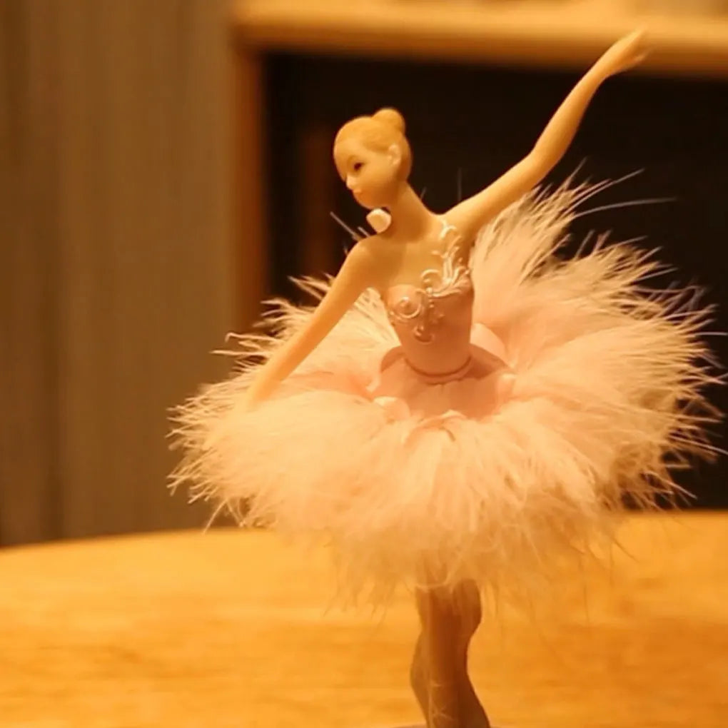 Elegant Ballerina Music Box By Music Box