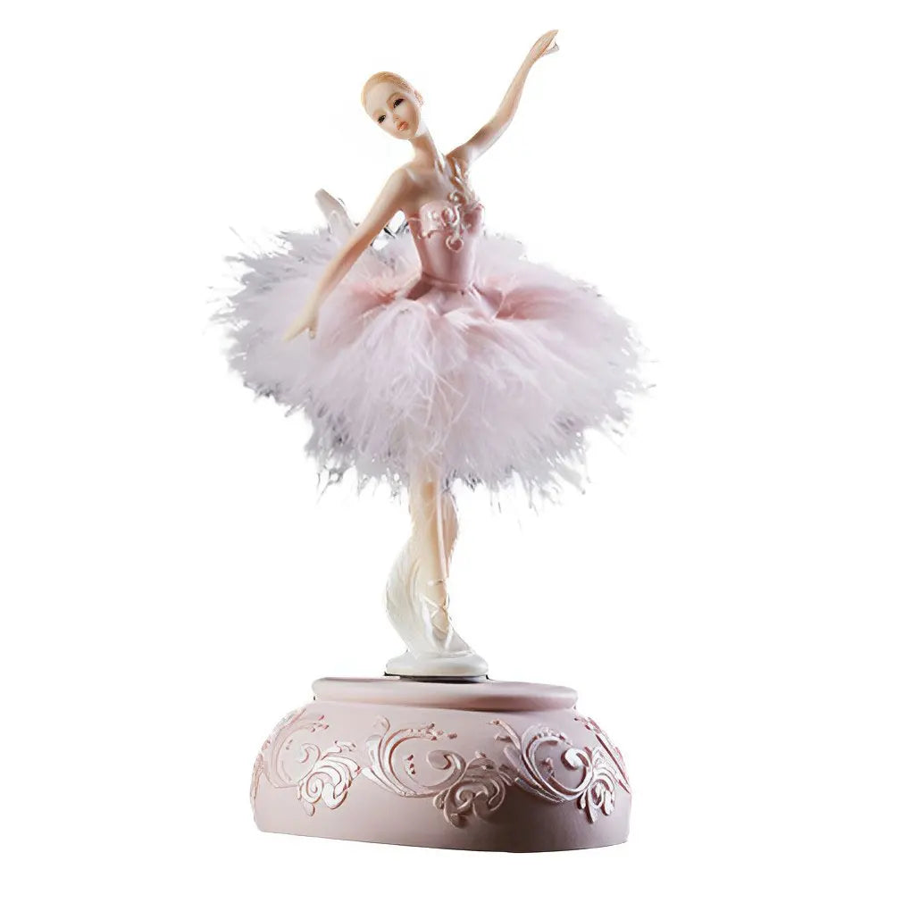 Elegant Ballerina Music Box By Music Box