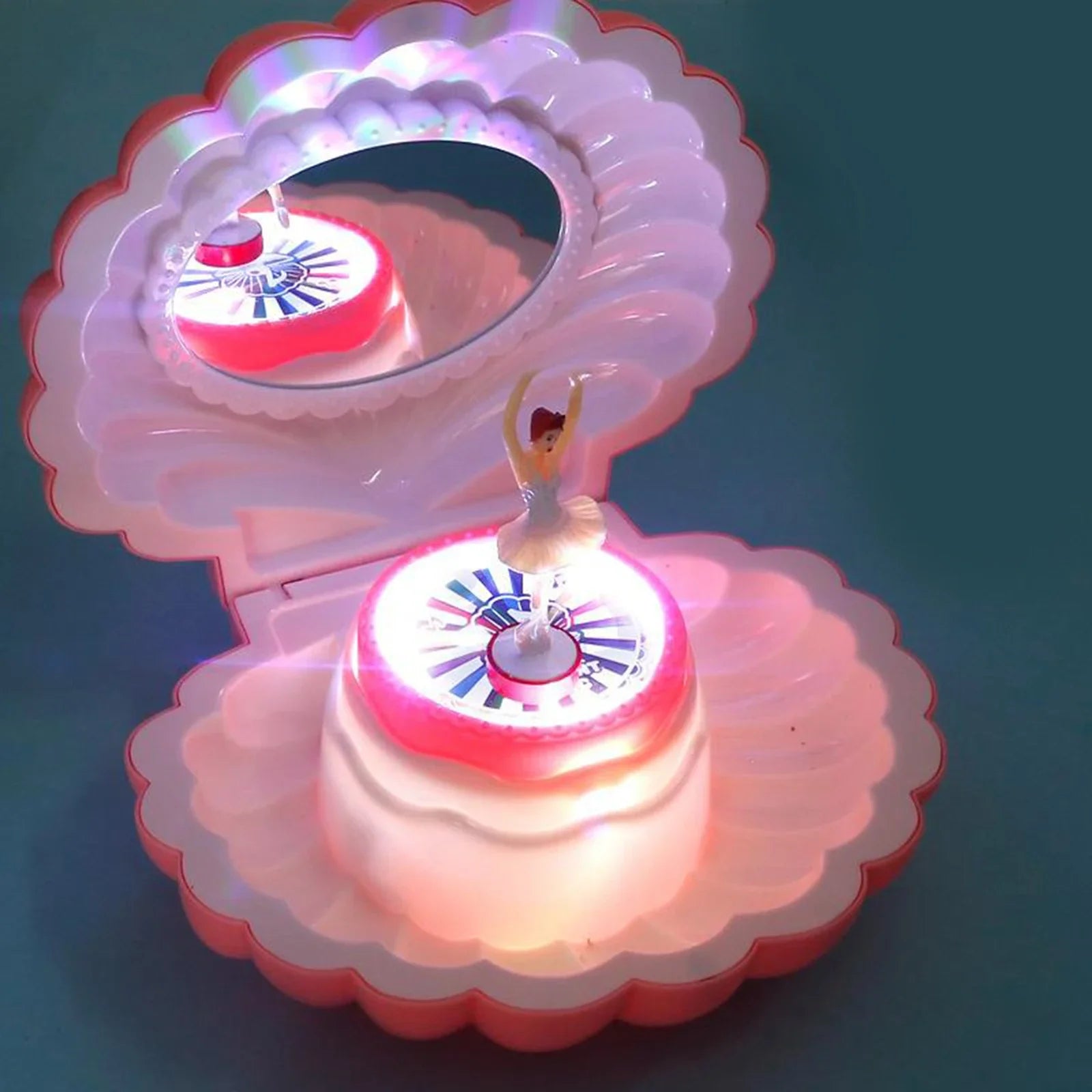Shell Ballet Box By Music Box