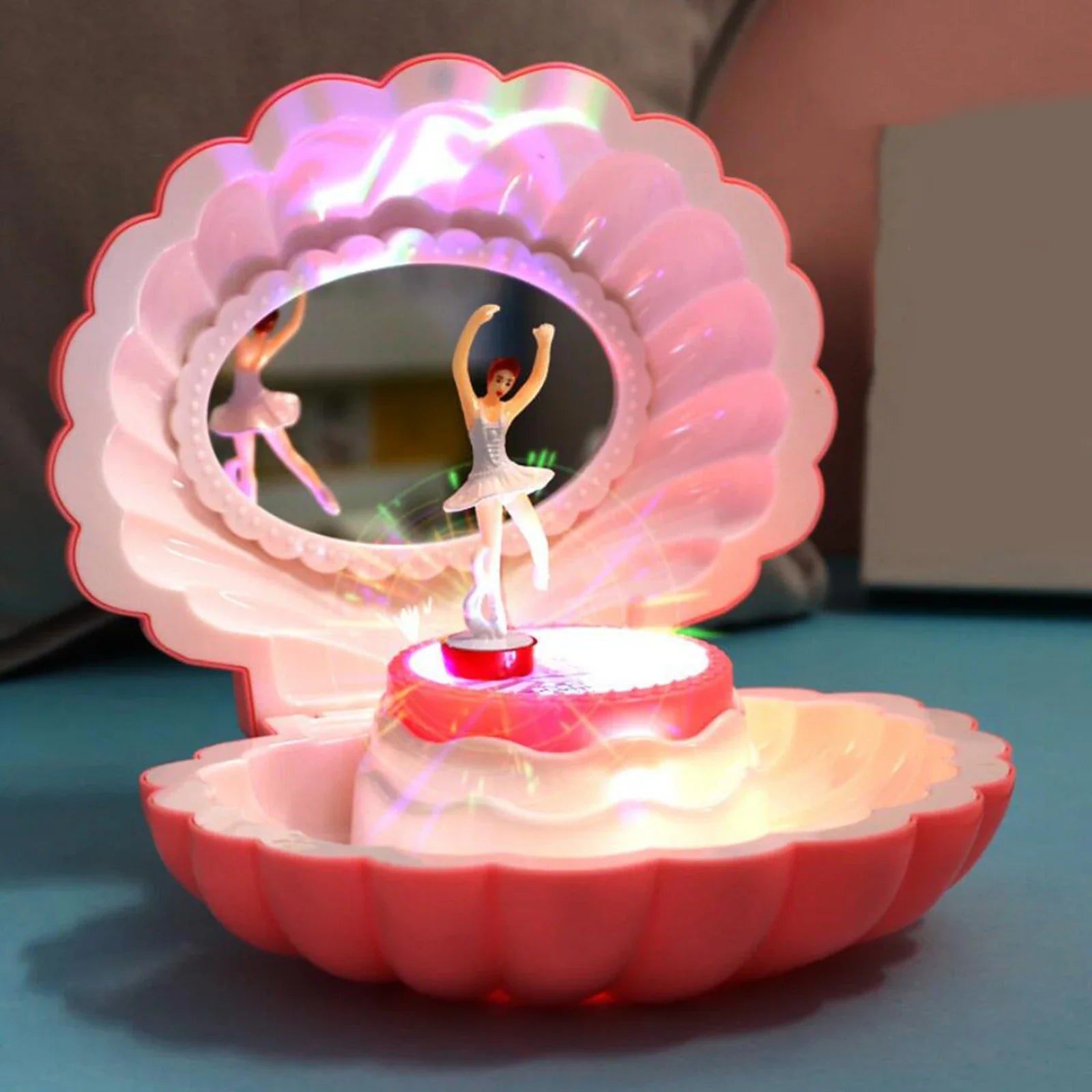 Shell Ballet Box By Music Box