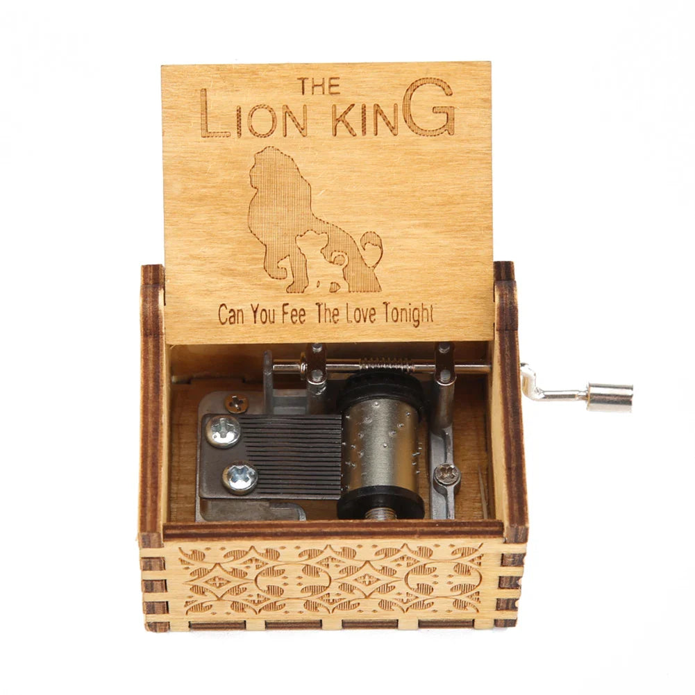 Antique Lion King By Music Box