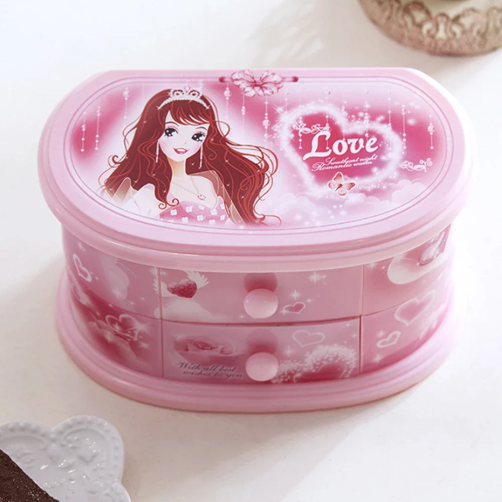 Oval Music Box and Jewelry Box By Music Box