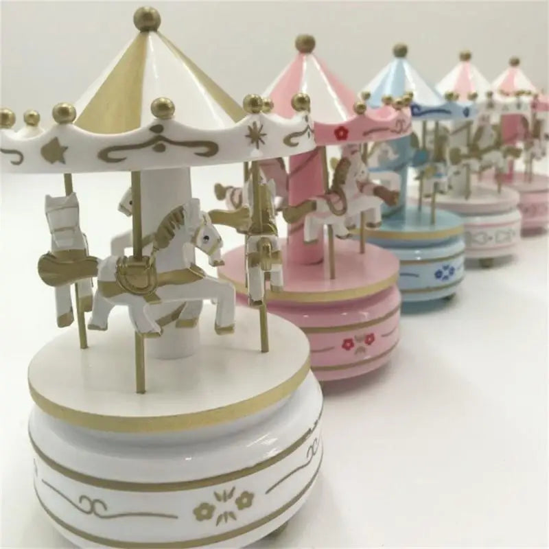 Nostalgic Musical Carousel By Music Box