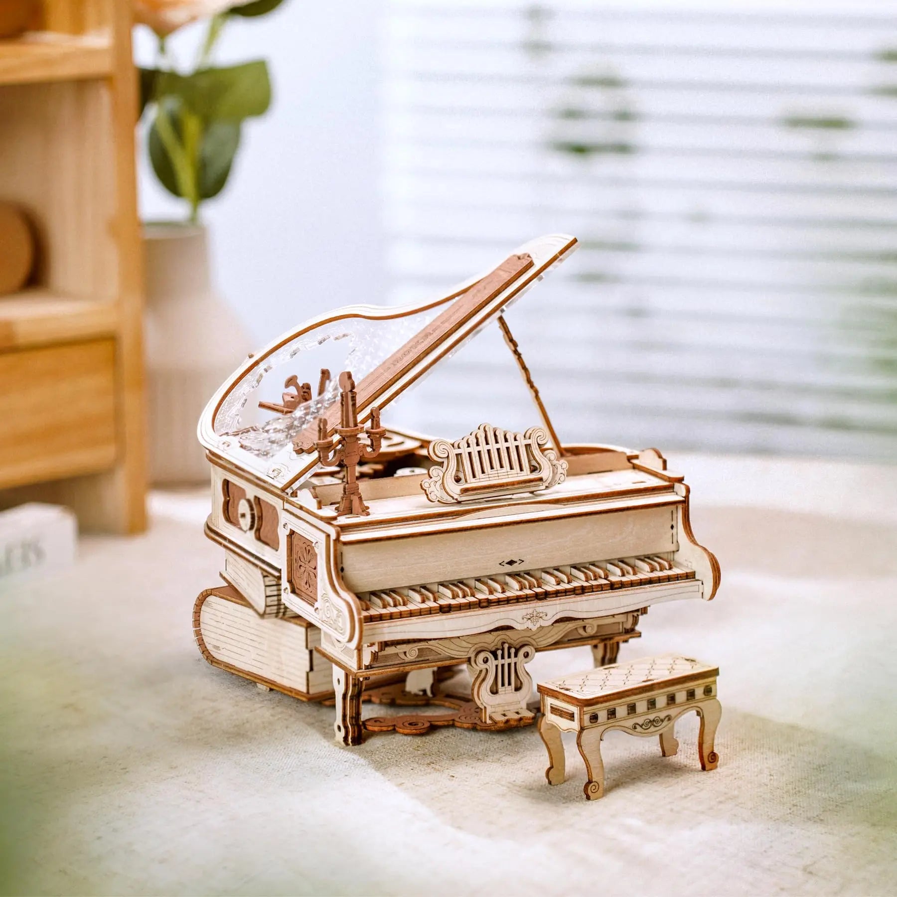 Magic Piano Box By Music Box