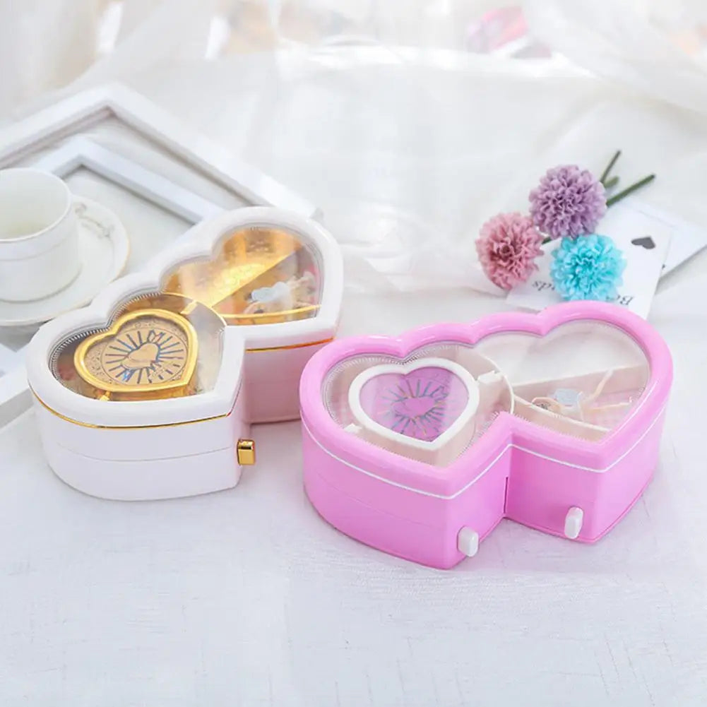 Heart Trinket Box By Music Box
