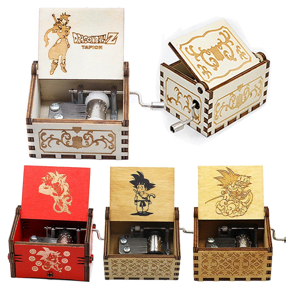 Wooden Dragon Ball By Music Box
