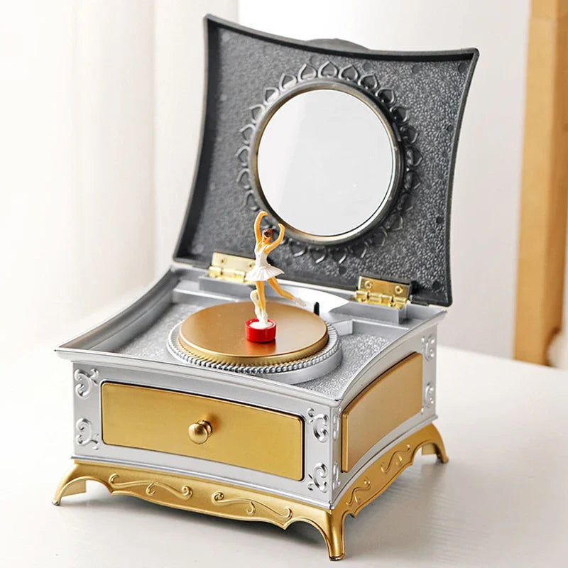 Wind-Up Ballerina Box By Music Box