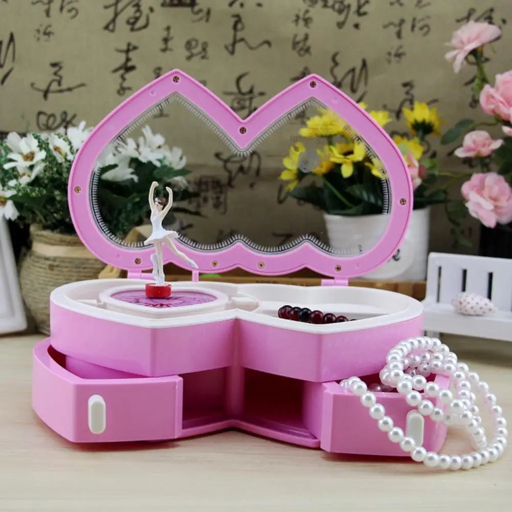 Heart Trinket Box By Music Box