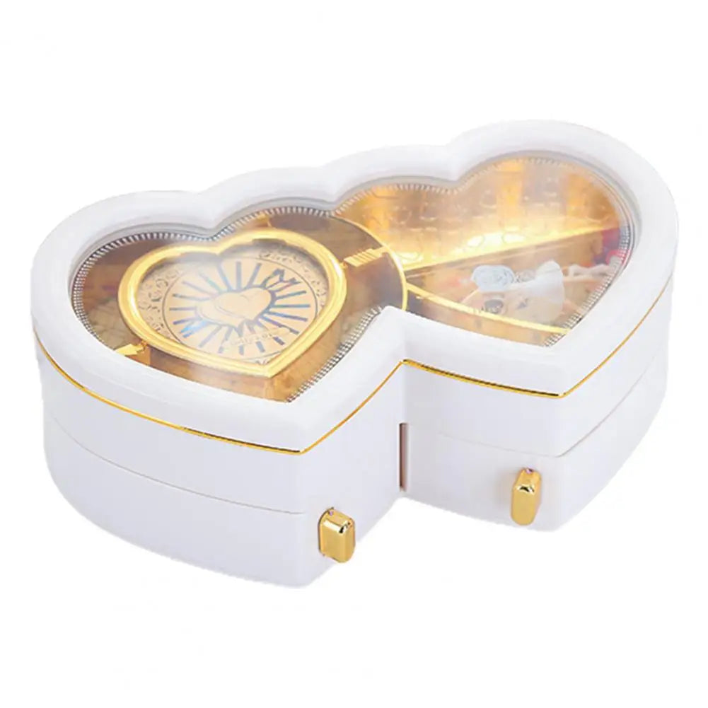 Heart Trinket Box By Music Box