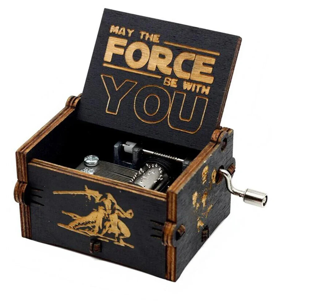 Wooden Star Wars By Music Box