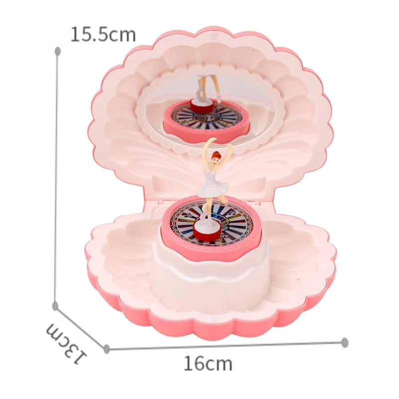 Shell Ballerina Music Box By Music Box