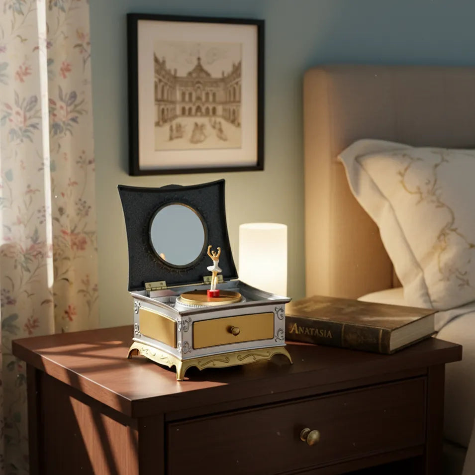 Wind-Up Ballerina Music Box By Music Box