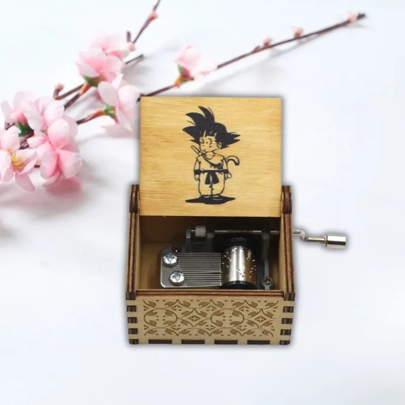 Wooden Dragon Ball Music Box By Music Box